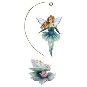 Dragonsite Blaugrün Ballerina Fee Ornament von Jessica Galbreth - Bild 1 von 1