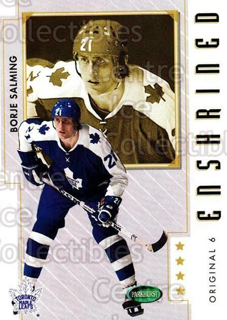 2003-04 Parkhurst Original Six Toronto Maple Leafs #87 Borje Salming - Image 1 of 1