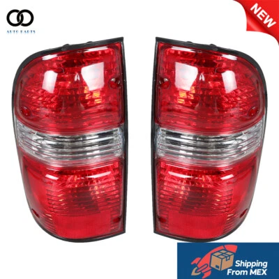Luces traseras rojas ahumadas lámparas de freno para Toyota Tacoma LH RH 2001 2002-2004 Foto 1 de 4