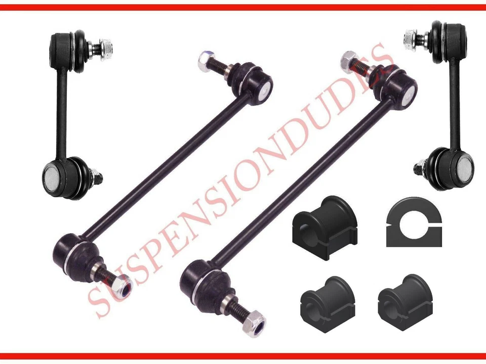 8 PIEZAS BARRA ESTABILIZADORA DELANTERA/TRASERA ESLABONES + BUJES DELANTEROS/TRASEROS SCION TC 2005-2010 AUTOMÁTICO Foto 1 de 1