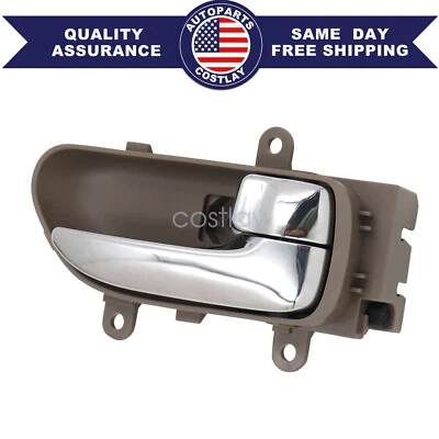 Fits For Infiniti G35 03-07 Brown Chrome Inside Interior Door Handle Right Side - Изображение 1 из 4