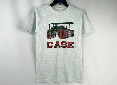[NEW] Vintage Design CASE Tractor Farmer Gray T-Shirt Unisex Adult S - Image 1 of 3