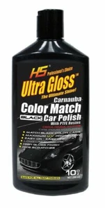 Black Car Color Wax Scratch Remover Carnauba Polish motorcycle Boat RV 10oz HS - Picture 1 of 5
