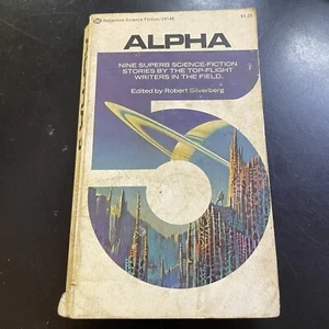 Alpha 5 Robert Silverberg 1974 1st Sci Fi PB Book Ballantine - Imagen 1 de 8