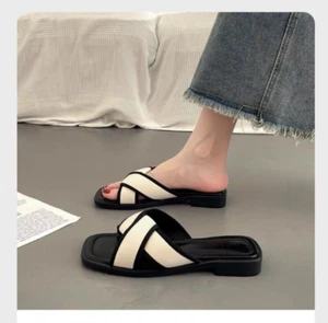 Women's Flat/Casual/Fashionable/Comfortable Sandals/Slides Shoes - Picture 1 of 6