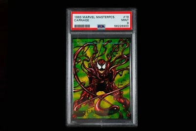 1993 Marvel Masterpieces Carnage - PSA 9 - - Image 1 of 2