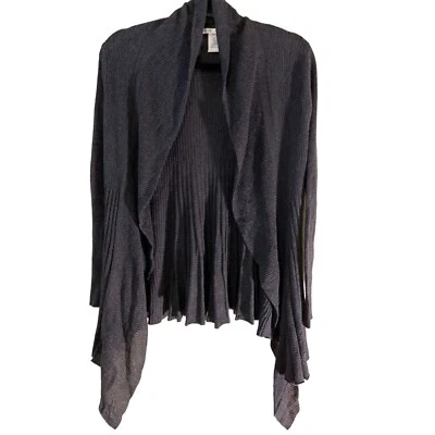 Suéter Max Studio Para Mujer Color Gris Estilo Kimono Mezcla Algodón Talla Pequeña Foto 1 de 4