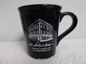 Paula Deen The Lady & Sons Savannah GA Black Ceramic Coffee Tea Cup Mug - Picture 1 of 6