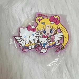 Sailor Moon Cosmos x Sanrio Gummi Maskottchen Eternal Sailor Moon x Hello Kitty NEU - Bild 1 von 2