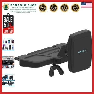 Sturdy CD Slot Mount for Smartphones - 360° Adjustable Car Phone Holder - Photo 1 sur 8