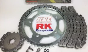 1991-2003 HONDA CB750 NIGHTHAWK RK XRE 525 SILVER OEM CHAIN AND SPROCKETS KIT - Bild 1 von 6