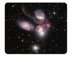 Webb Weltraumteleskop Stephan’s Quintet Mousepad 1/4 dick - Bild 1 von 1
