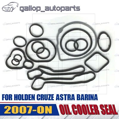 Oil Cooler Repair Seal Kit For GM Holden Cruze JG JH F18D 1.8L Astra AH Barina - image 1 of 4