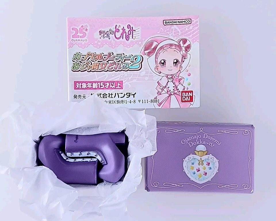Figurine Onpu Segawa Magical DoReMi 25th Capsule Booties, Bandai du Japon - Photo 1/4
