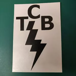 Elvis Presley TCB logo - Vinyl Decal Sticker - Picture 1 of 4