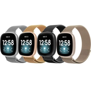 For Fitbit Versa 1 2 Lite Watch Band Milanese Stainless Steel Loop Wrist Strap - Picture 1 of 20