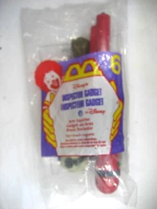 Vtg 1999 McDonalds Toy Inspector Gadget Figure #6 Right Hand Arm Squirter New - Picture 1 of 2