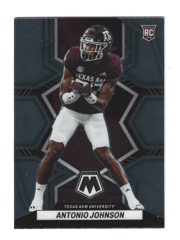 2023 Panini Mosaic Draft Picks Antonio Johnson Base # 37 - Image 1 of 1