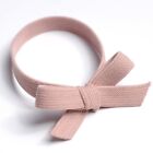 1Pcs Solid Color Bow Knotted Hair Rubber Band Hair Ties High Elastic Hair Rope