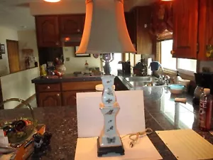 Lamp with Butterfly Motif & Shade - Picture 1 of 5