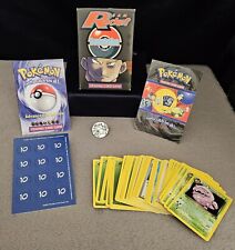 Pokemon Trading Card Game Team Rocket Devastation Theme Deck WOTC 1999
