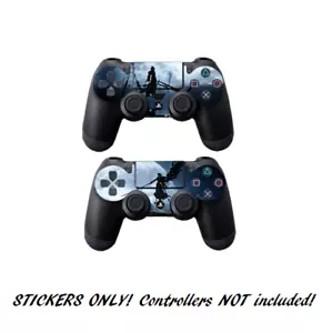 Final Fantasy VII FF7 FFVII Cloud & Sephiroth SKIN STICKER DECAL PS4 Controller - Picture 1 of 2