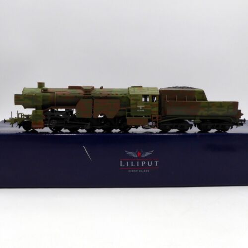 Liliput H0 Locomotiva con tender L104223 Livrea "Camouflage" BR 42 DR (WWII)