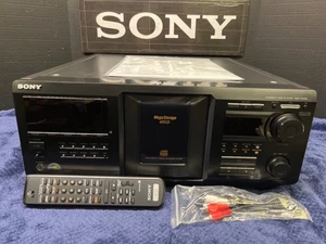 _-REACONDICIONADO GARANTIZADO-_ Cambiador/reproductor compacto Sony CDP-CX455 400 CD/DVD - Imagen 1 de 11
