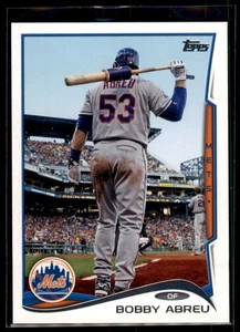 2014 Topps Update Photo Variation Bobby Abreu #US-298b New York Mets - Picture 1 of 2
