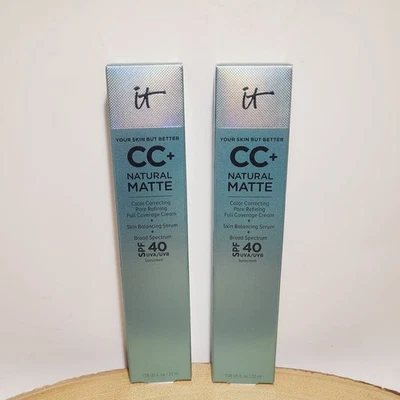 2x it Cosmetics CC+ Natural Matte Full Coverage Cream (DEEP) SPF 40  - Image 1 of 4