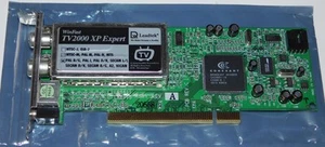WinFast TV2000 XP Expert Leadtek TV Karte Modell LR6611 Low Profile PCI - Bild 1 von 3