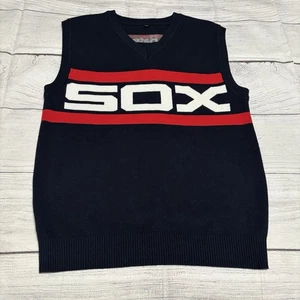 Maglione Chicago White Sox gilet uomo medio SGA Ditka MLB baseball scollo a V maglia - Foto 1 di 7