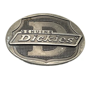 Genuine Dickies Belt Buckle Metal Oval 3.25x2.25 - Picture 1 of 3