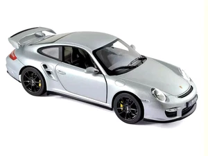 Porsche 911 GT2, 2007, silber-Metallic, 1:18 NOREV - Picture 1 of 2