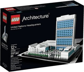 LEGO Architecture United Nations Headquarters (21018) &ndash; NEW SEALED &ndash; Retired Set