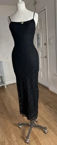 Black Sexy Lace Dress NWOT Medium - Picture 1 of 10