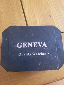 Geneva Classic Collection Stainless Steel His & Hers Wrist Watches - Picture 1 of 4
