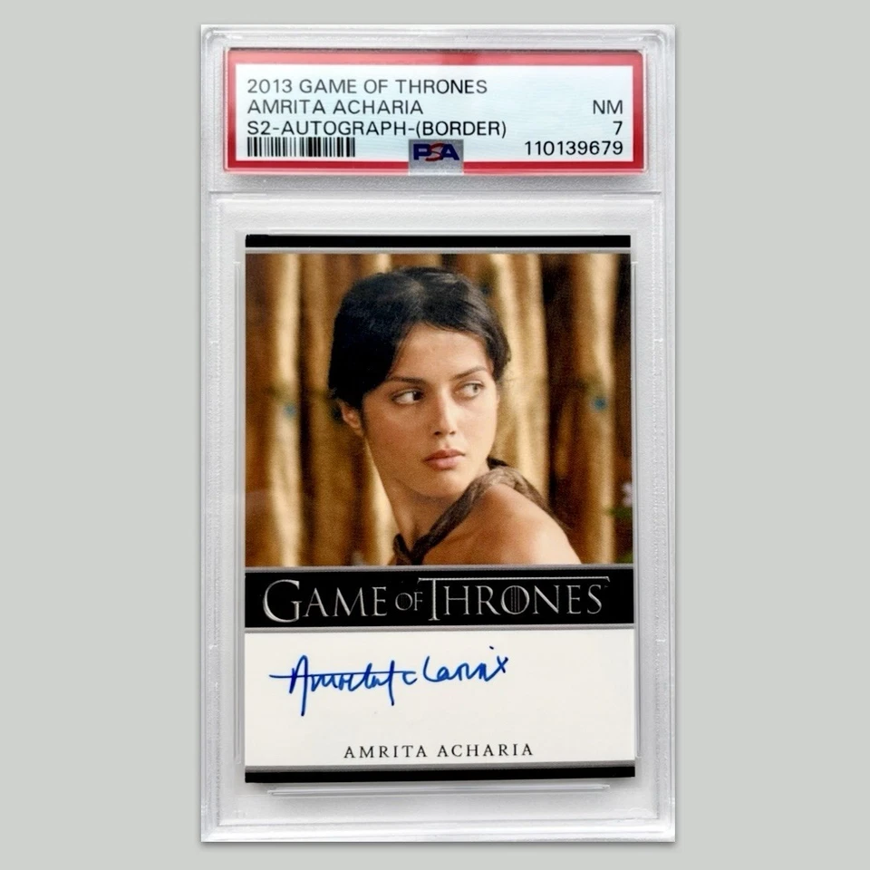 Game of Thrones AUTOGRAPH Trading Card PSA Graded Vintage Rare Auto Signed Gifts - Image 1 of 4