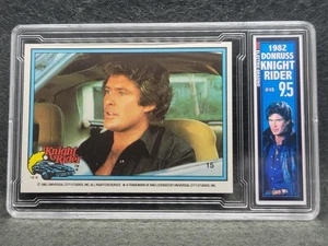 1982 DONRUSS KNIGHT RIDER #15 David Hasselhoff EGC 9.5 8~K - Picture 1 of 2