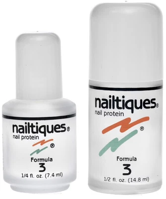 Tratamiento Nailtiques Nail Protein Formula 3, 0,5 OZ Foto 1 de 3