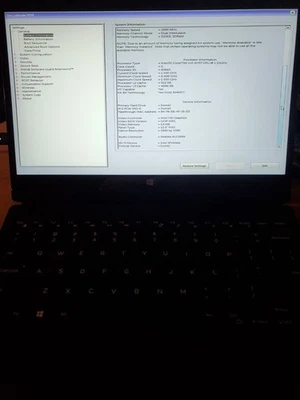 Dell Latitude 7275 2  Touchscreen tablet with Dell keyboard case - Image 1 of 4