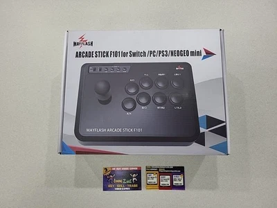 Open Box Mayflash Arcade Stick F101 for Nintendo Switch/PC/PS3/Neogeo Mini - Image 1 of 4
