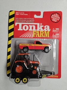 NIP Tonka Farm Die Cast Collection Ford F350 Truck Tractor & Trailer Hasbro 2004 - Picture 1 of 5