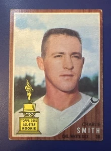 1962 TOPPS #283 CHARLIE SMITH RC CHICAGO WHITE SOX  *FREE SHIPPING* - Picture 1 of 2