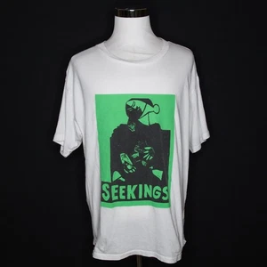 Camiseta Para Hombre SEEKINGS Blanca Edición B. Thom Stevenson Logo Talla XXL - Imagen 1 de 5