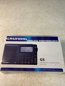 Grundig G5 Shortwave Radio SSB-AM/FM/SW Dual Conversion-700 Mem Presets Working - Zdjęcie 1 z 18
