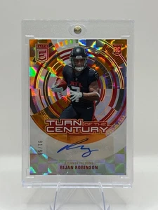 2023  Elite Turn of the Century Autographs Orange Bijan Robinson /99 (RC, AU) - Bild 1 von 2