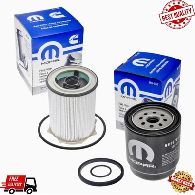 Комплект масляных фильтров Mopar от оригинального производителя 6,7 л Cummins 2013-2018 для Ram 2500 3500 4500 5500 - Изображение 1 из 4