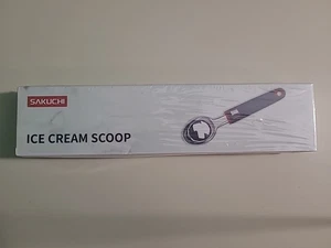 Sakuchi Edelstahl Eisportionierer Silber 0,8 Unzen Brandneu in Box - Bild 1 von 4