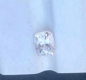 3.15 carat natural cut topaz cushion shape loose gemstone from Afghanistan - Picture 1 of 4